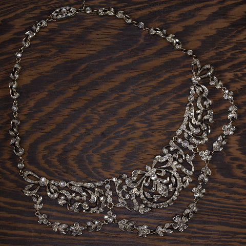 Georgian Diamond Necklace