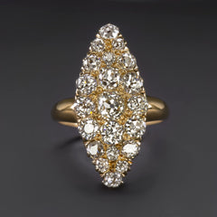 antique navette ring