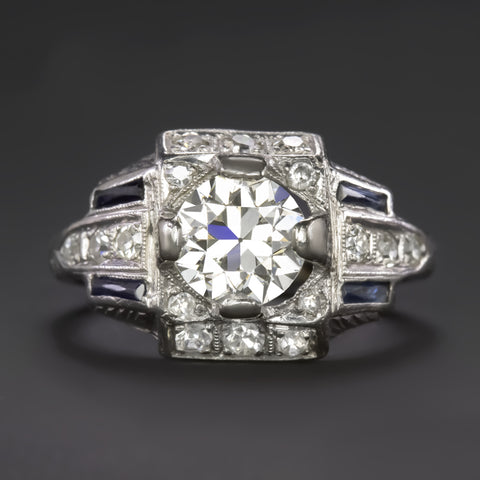 Art Deco Era Engagement Ring