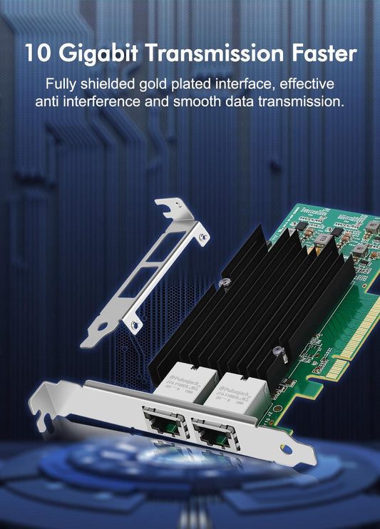 Kalea-Informatique - Carte Controleur PCIe x4 Gen 3.0 Reseau LAN 10G SFP+ -  CHIPSET AQUANTIA AQC100S - 10GbE Ethernet Network Adapter - Carte  Contrôleur USB - Rue du Commerce