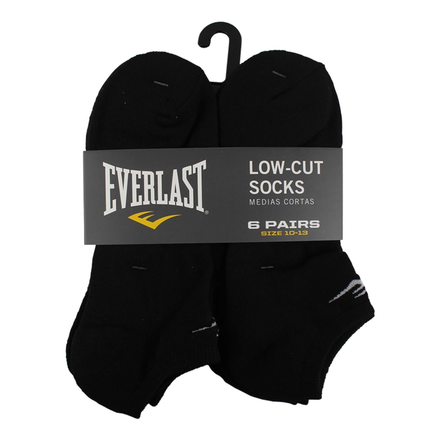 limpiador Extraordinario ecuador Calcetines Sneaker 6 Pack Negro Everlast – Sportline.cl
