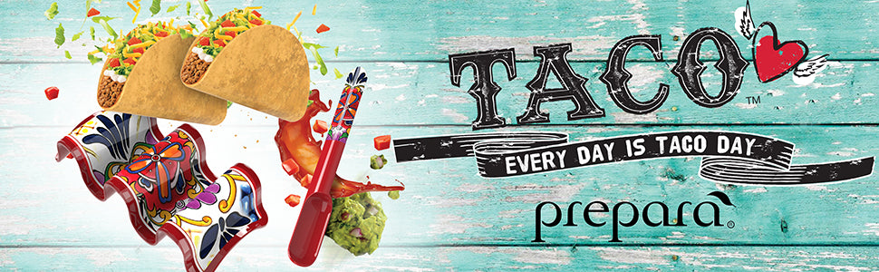 Taco Night Done Right with Prepara Taco Accessories, Food & Nutrition