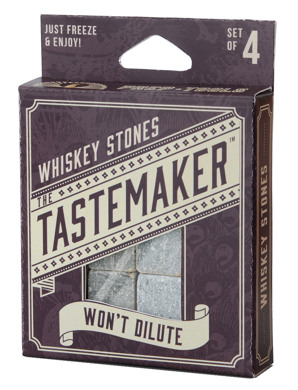 Tastemaker Collection 4 Whiskey Stones Prepara