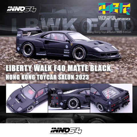 F40 Liberty Walk Ferrari Matte Black