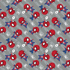 Spider-man Cotton Fabric by the Yard