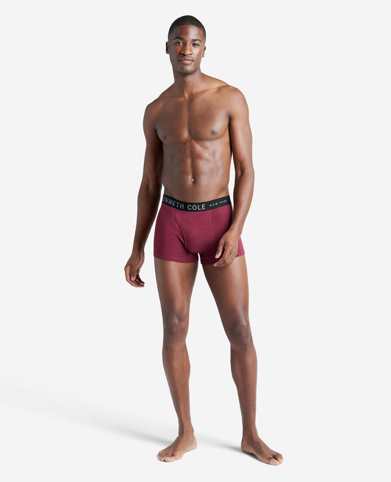 Cotton-Stretch Trunks 3-Pack