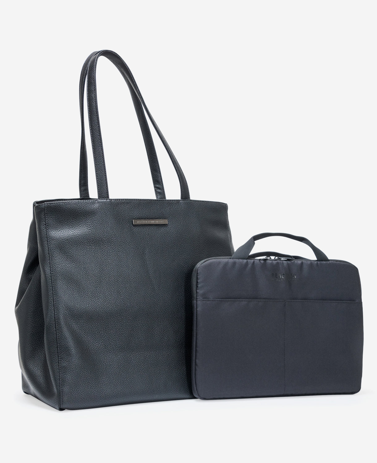 Shop Kenneth Cole Marley 16” Laptop Tote With Removable Laptop Sleeve In Black