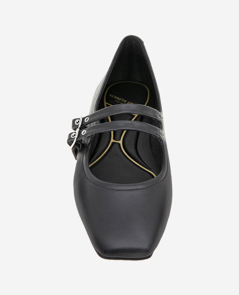 Jasmine Leather Mary Jane Flat