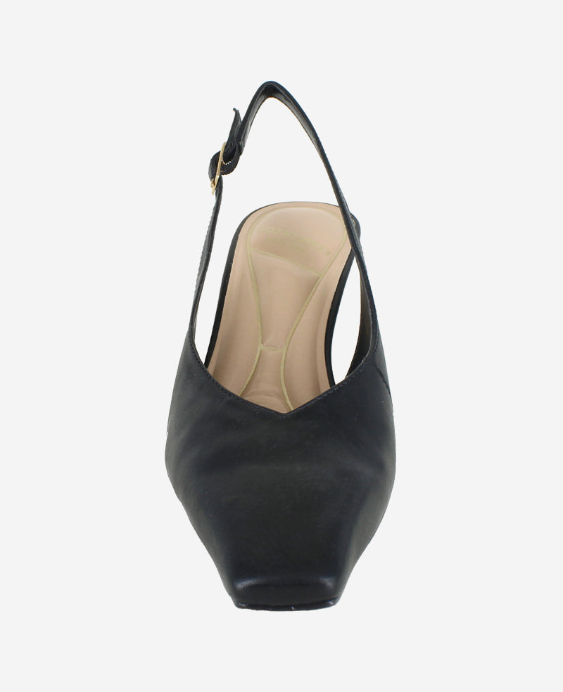 Meilani Leather Point Toe Slingback