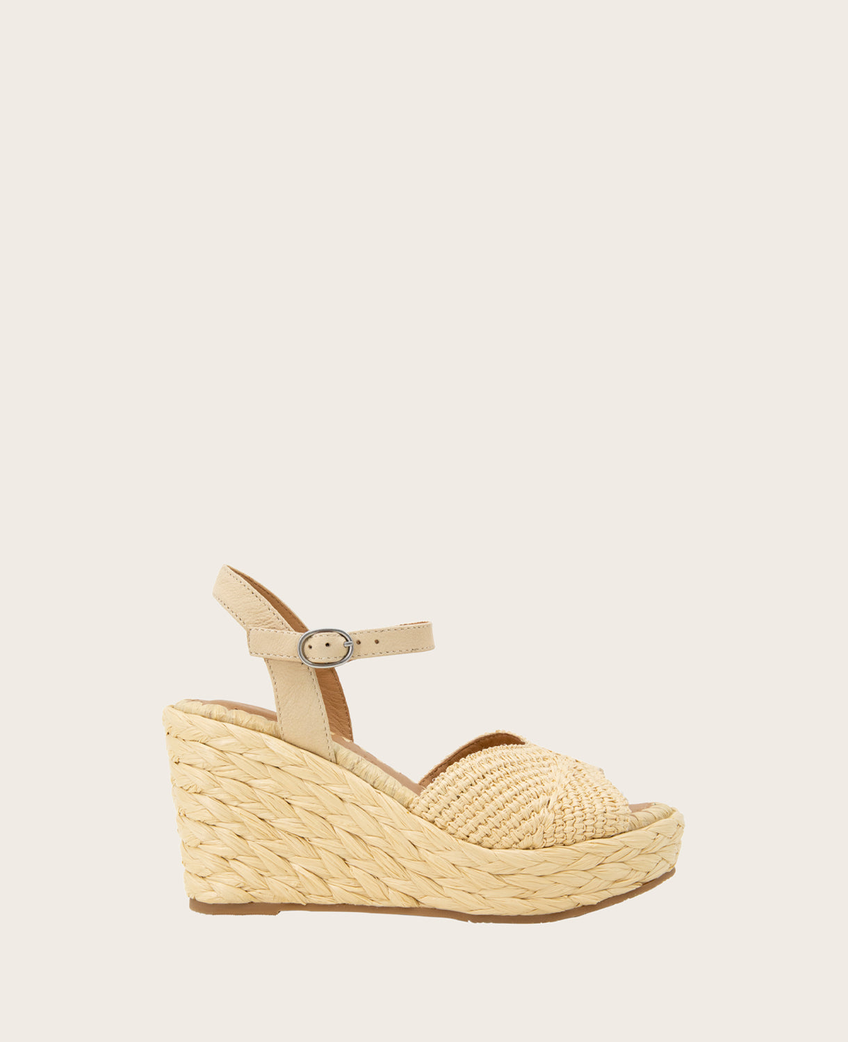 Shop Gentle Souls - Nomi Wedge Sandal In Natural