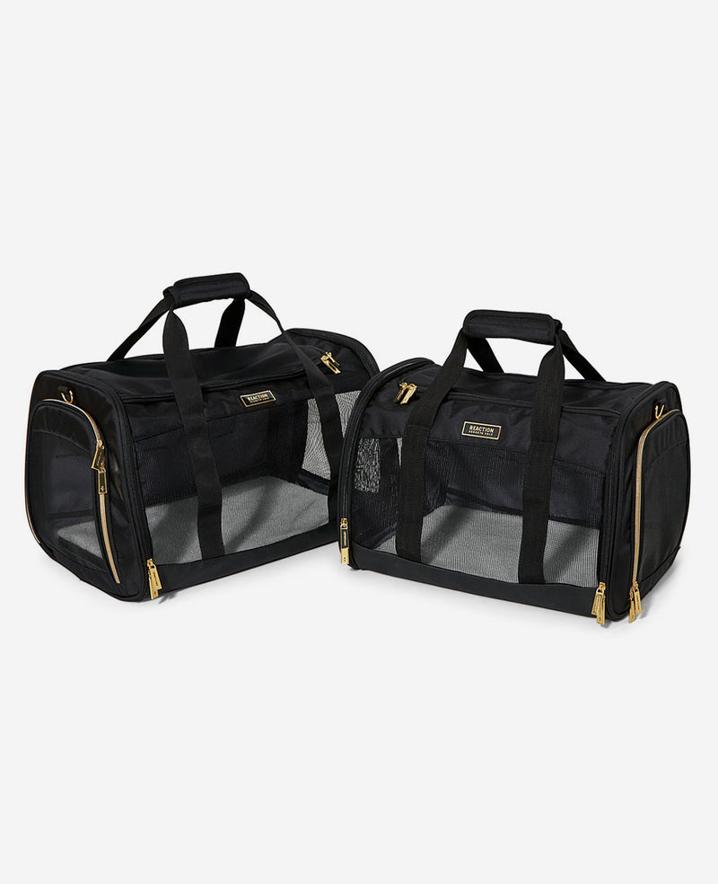 Quaker Pet Group-Deluxe Carrier- Black Medium, Medium - Harris Teeter