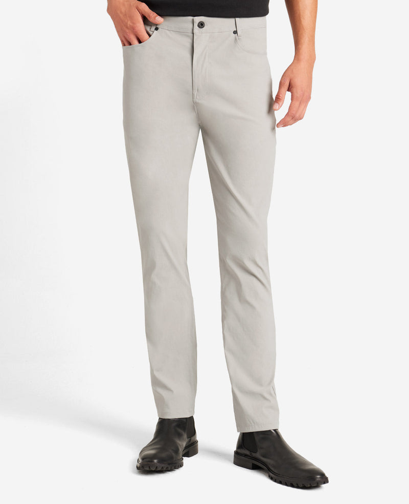 Water-Resistant Flexible 5-Pocket Pant | Kenneth Cole