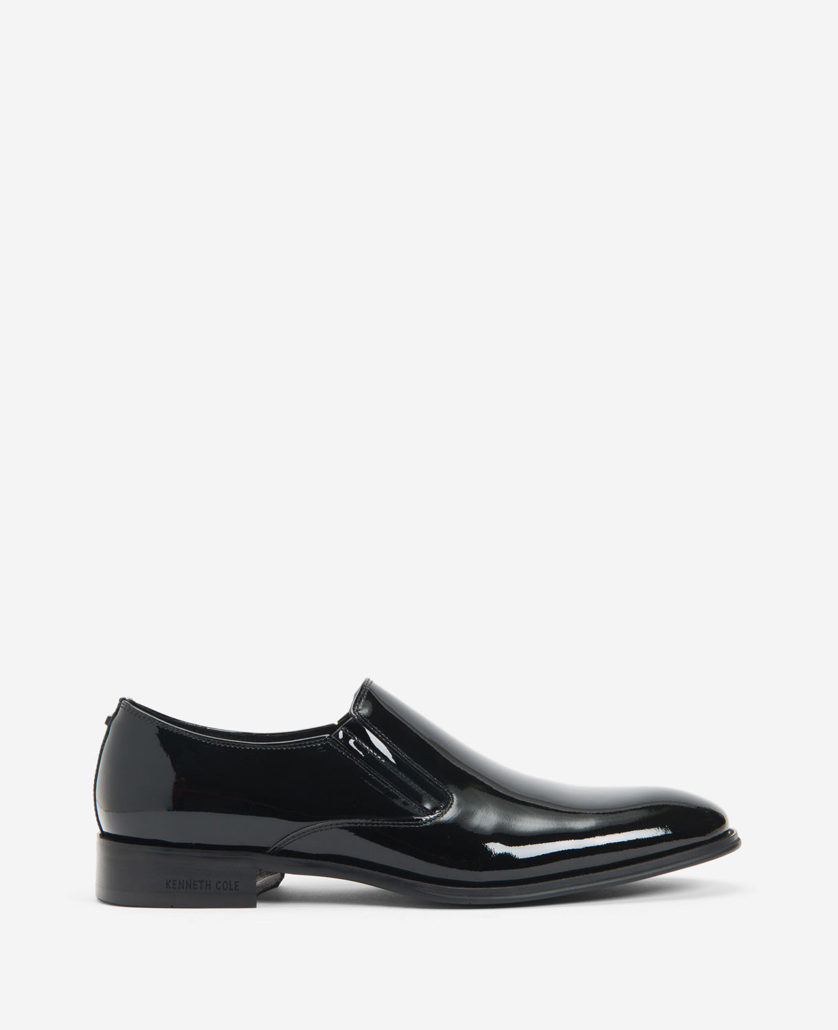 Kenneth Cole | Site Exclusive! Tully Patent Slip-On Oxford Shoe in Black, Size: 12