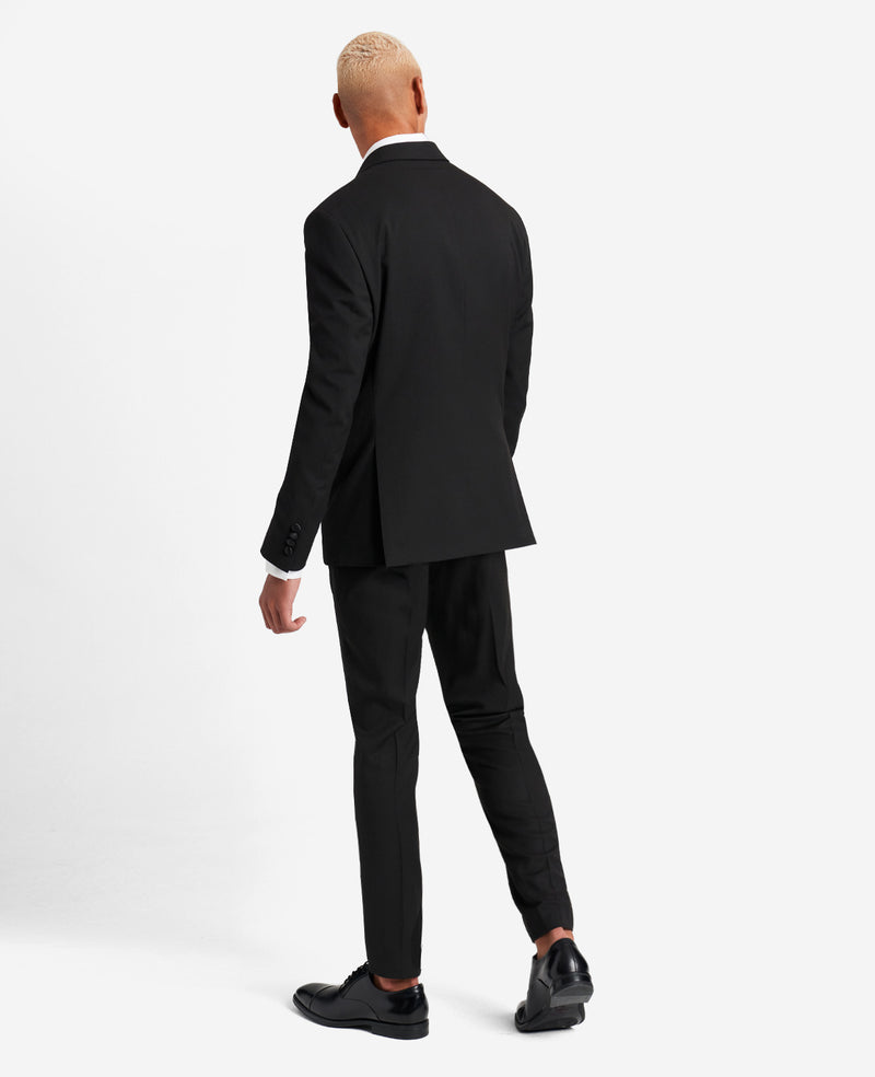 Black Slim Tuxedo Suit