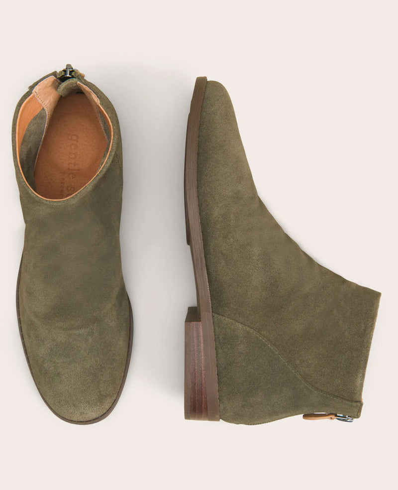 Emma Suede Zip Bootie | Kenneth Cole