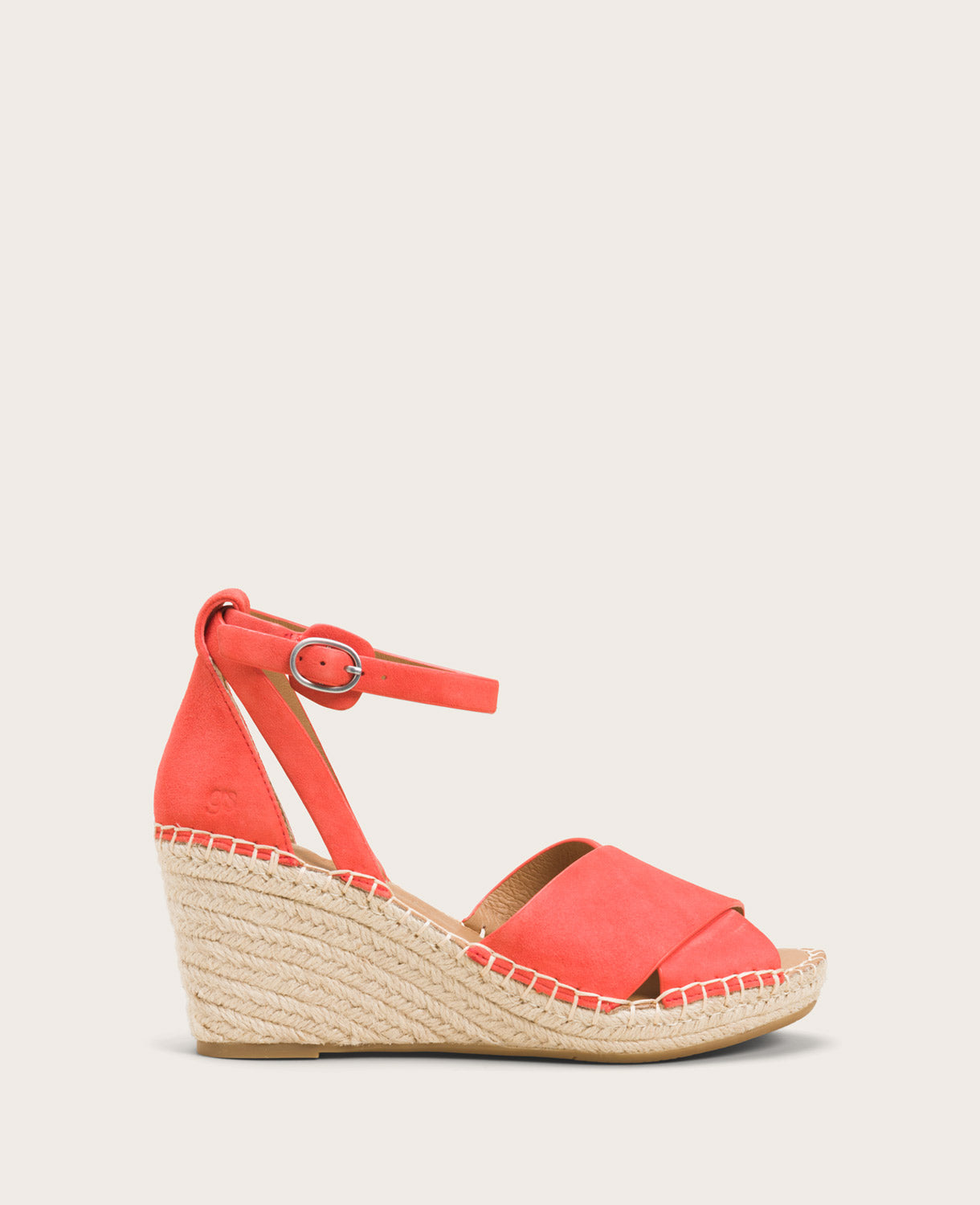 GENTLE SOULS CHARLI SUEDE X-BAND ESPADRILLE WEDGE SANDAL