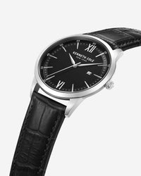 Modern Classic Leather Strap Watch