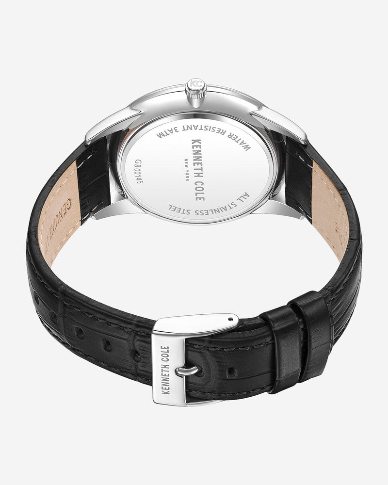 Modern Classic Leather Strap Watch