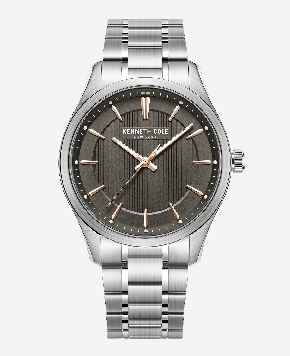 Kenneth Cole | Modern Classic Automatic Watch With Stainless Steel Bracelet in Silver