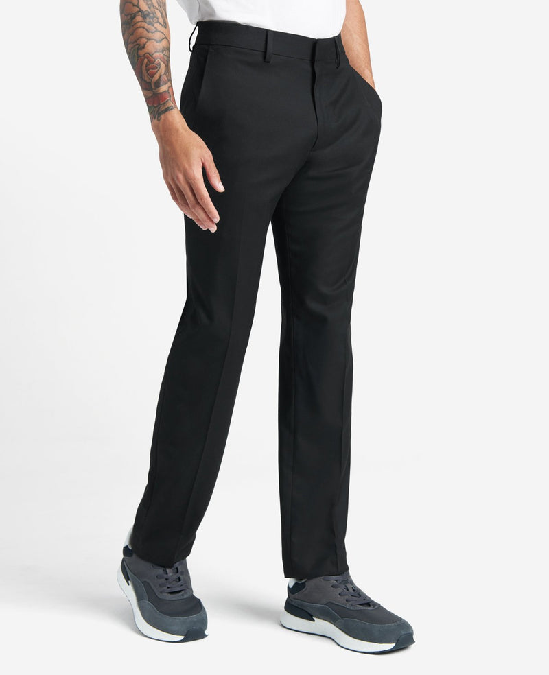 Buy Black Slim Fit Dress Pants by GentWithcom with Free Shipping