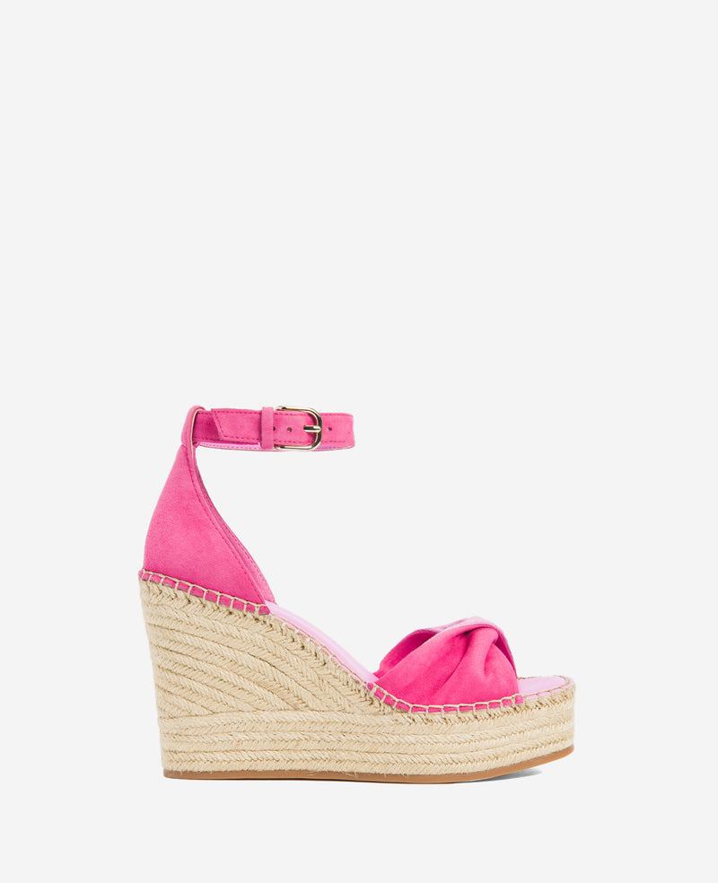 Peep Toe Espadrille Wedges