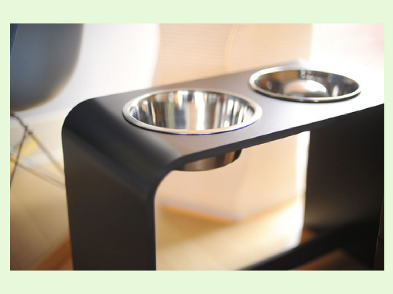 slow feeder dog bowl stainless steel