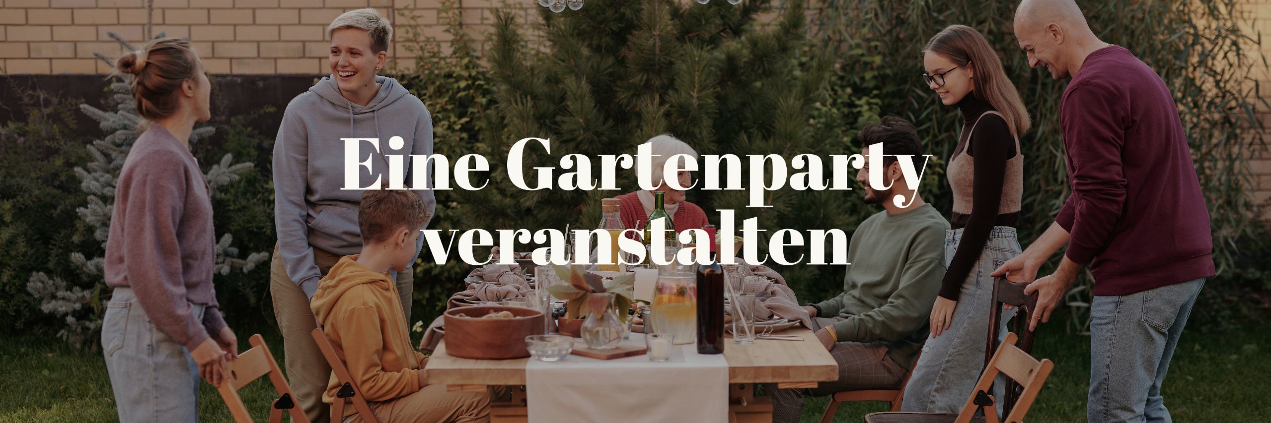 Titelbild Gartenparty