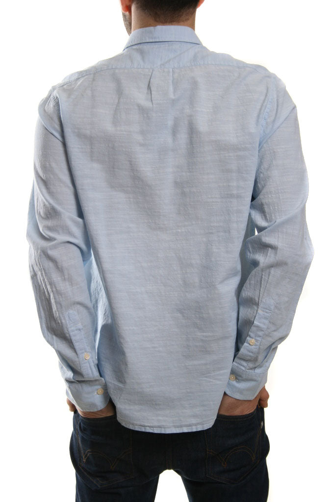 Lee Button Down Shirt in Sky Blue – Inocencia