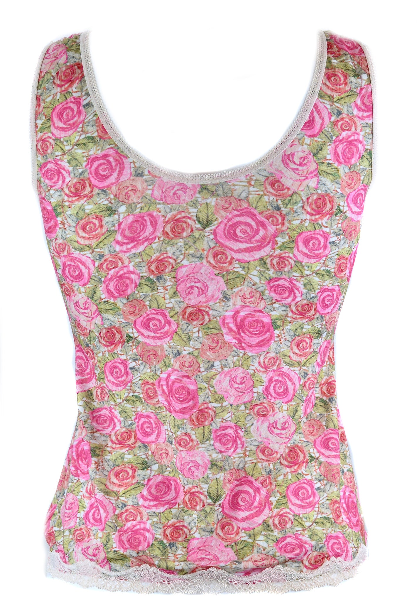 Kinky Knickers Exclusive Liberty Honeysuckle Rose Cami Vest Top – Inocencia