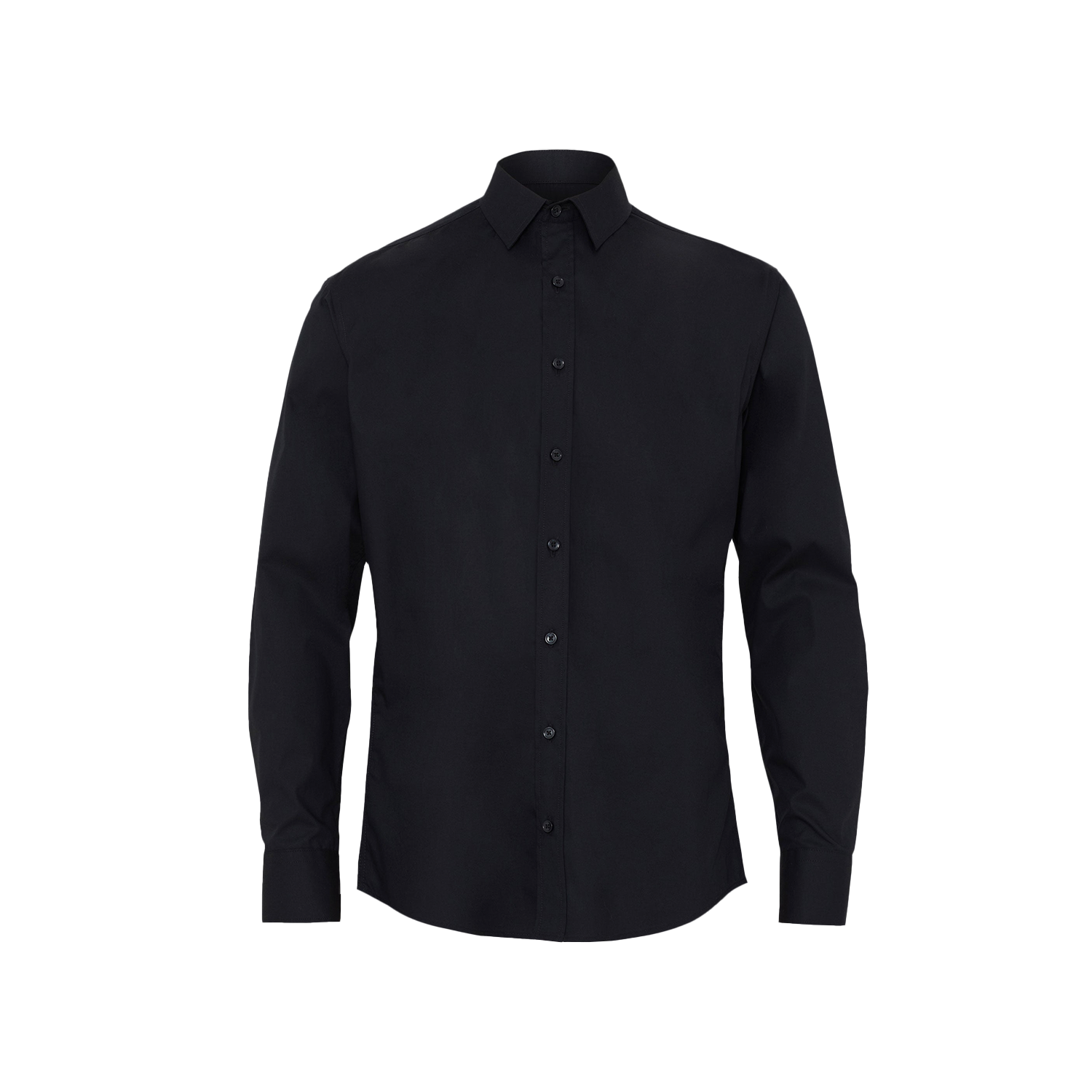 NNT Men's Avignon Stretch Long Sleeve Shirt - Black - Totally Workwear