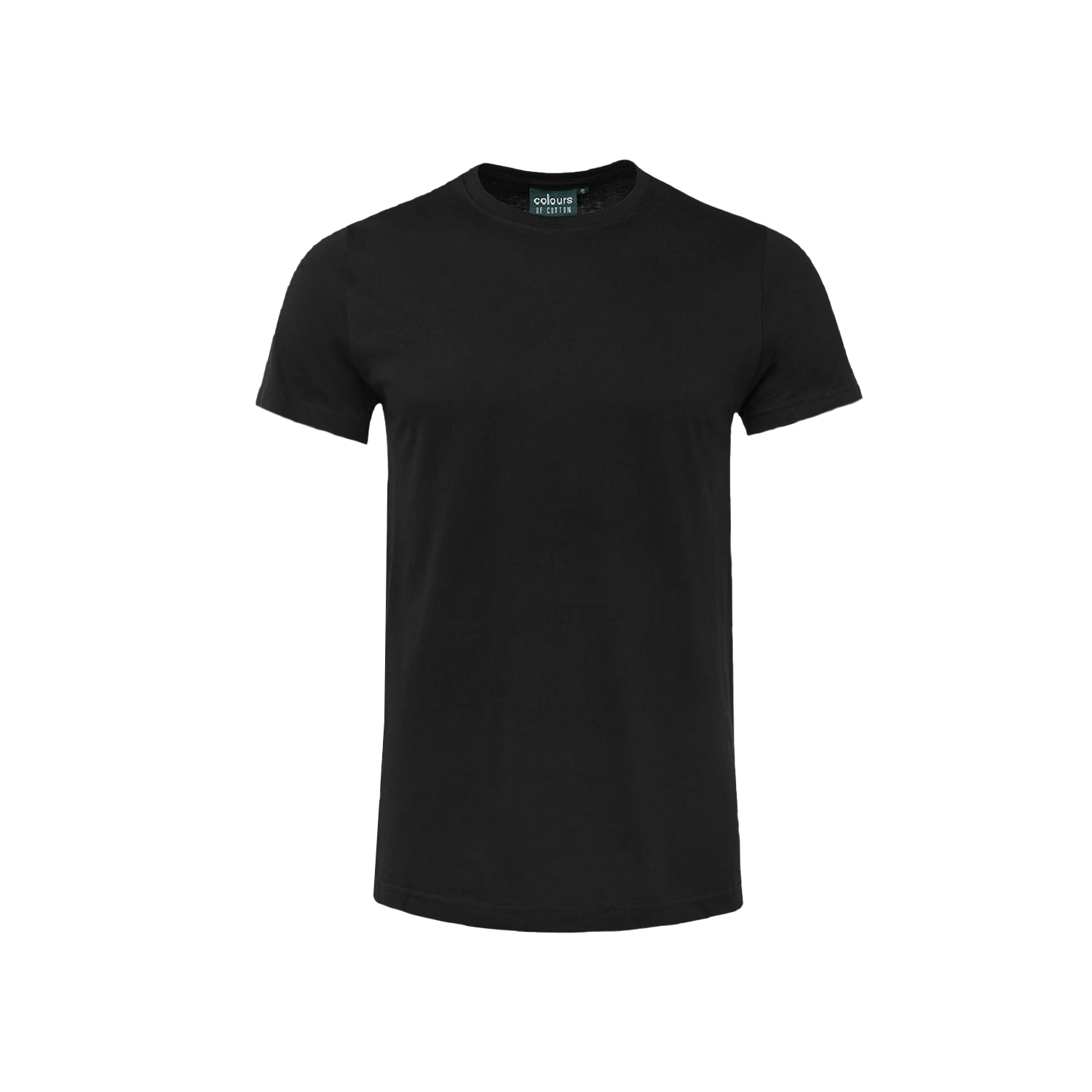 JB's Wear Men's C of C Fitted Tee - Black - Totally Workwear