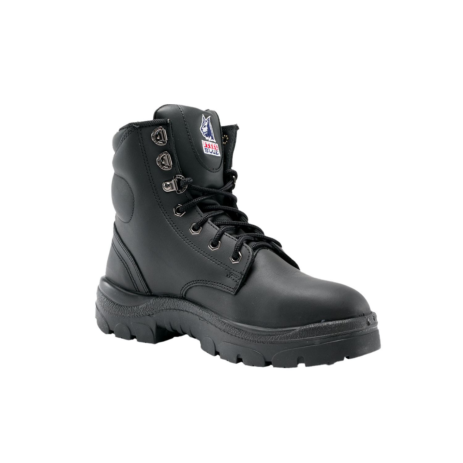 Steel Blue Women's Argyle Steel Toe Safety Work Boots - Black - Totally ...