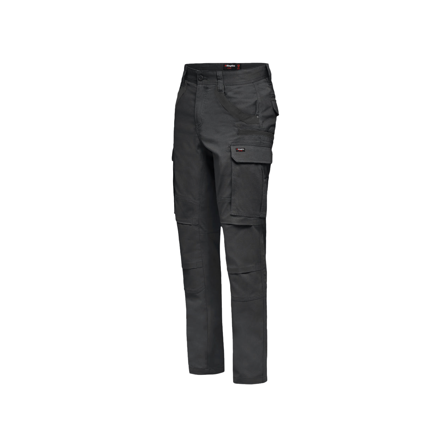 KingGee Men's Tradies Utility Cargo Pants - Charcoal - Totally Workwear