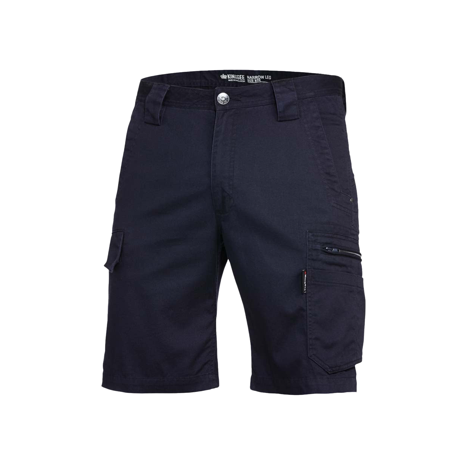 KingGee Men's Tradie Summer Shorts - Oiled Navy - Totally Workwear