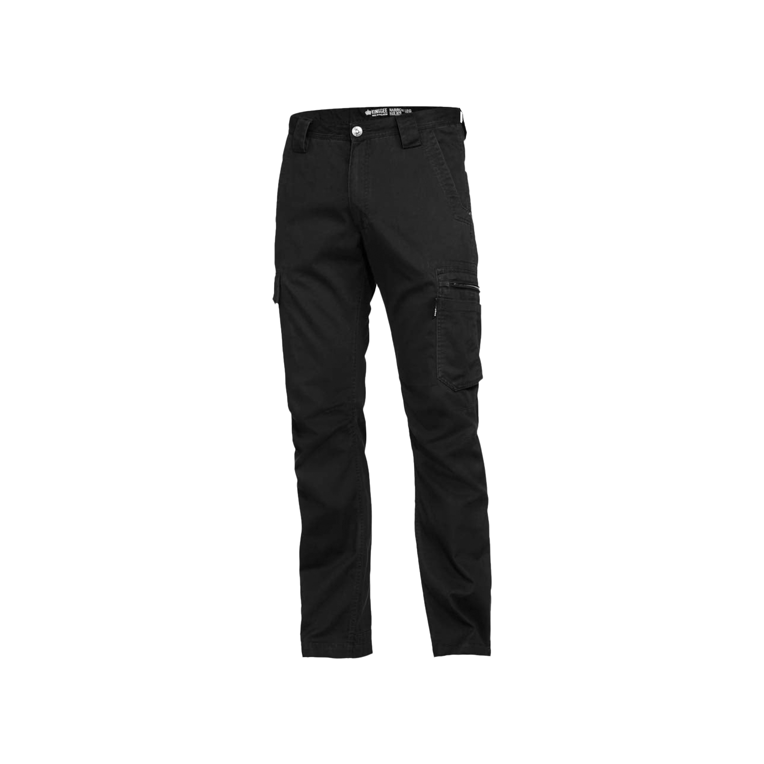 KingGee Men's Summer Tradie Pants - Black - Totally Workwear
