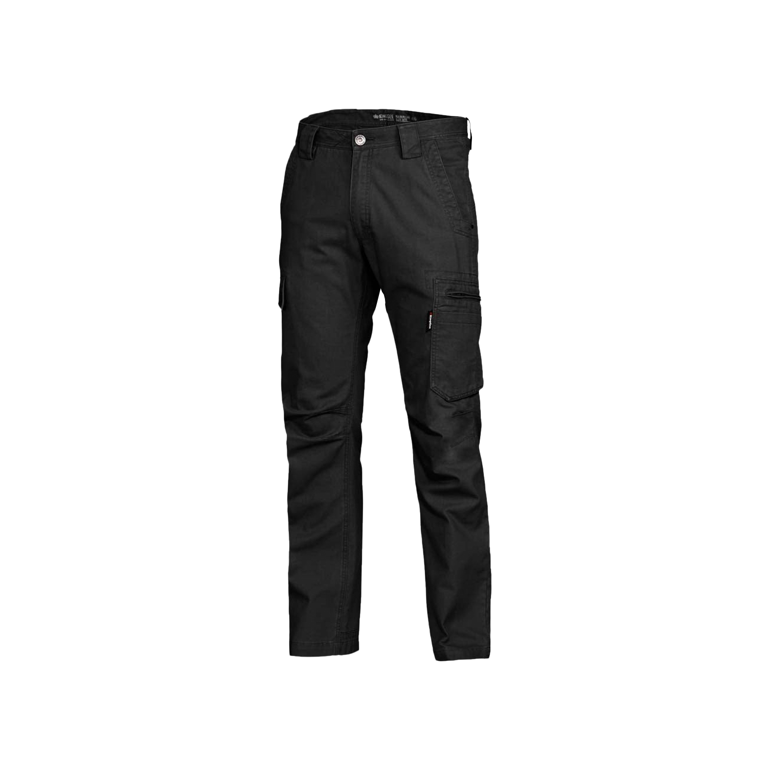 KingGee Men's Canvas Tradie Pants - Black - Totally Workwear