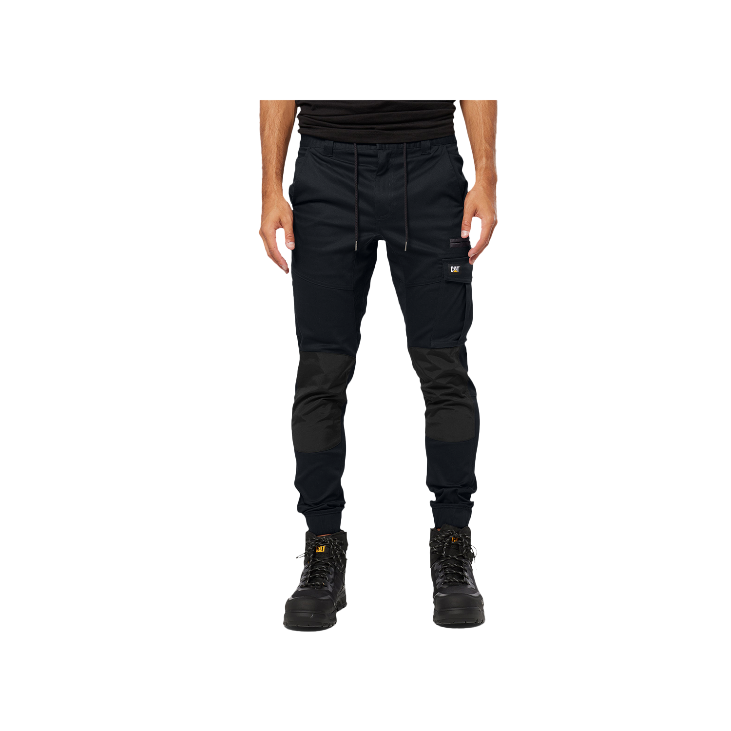 CAT Men's Dynamic Cuffed Pant - Black - Totally Workwear