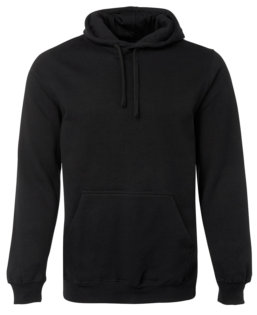 JB's Wear Men's Fleecy Hoodie - Black - Totally Workwear