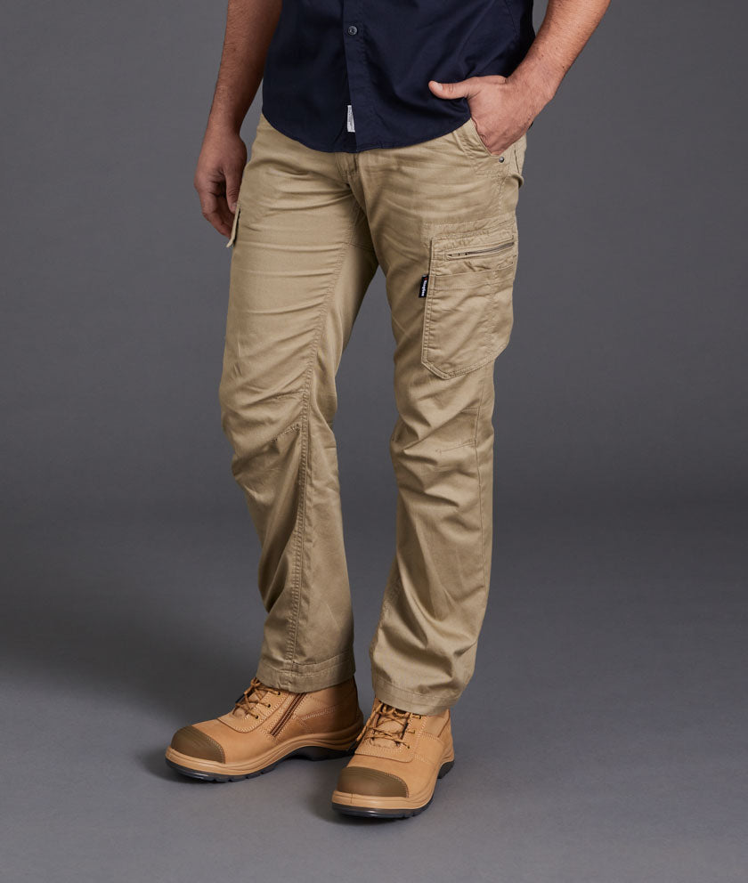 KingGee Men's Summer Tradie Pants - Khaki - Totally Workwear