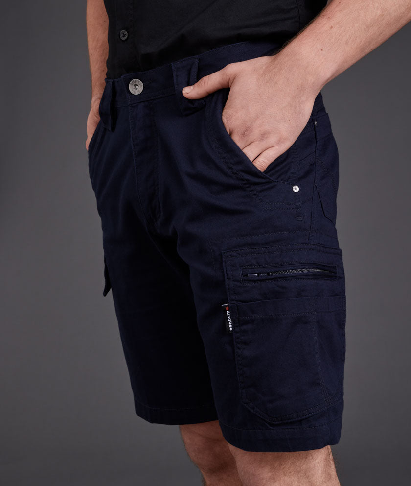 KingGee Men's Tradie Summer Shorts - Oiled Navy - Totally Workwear