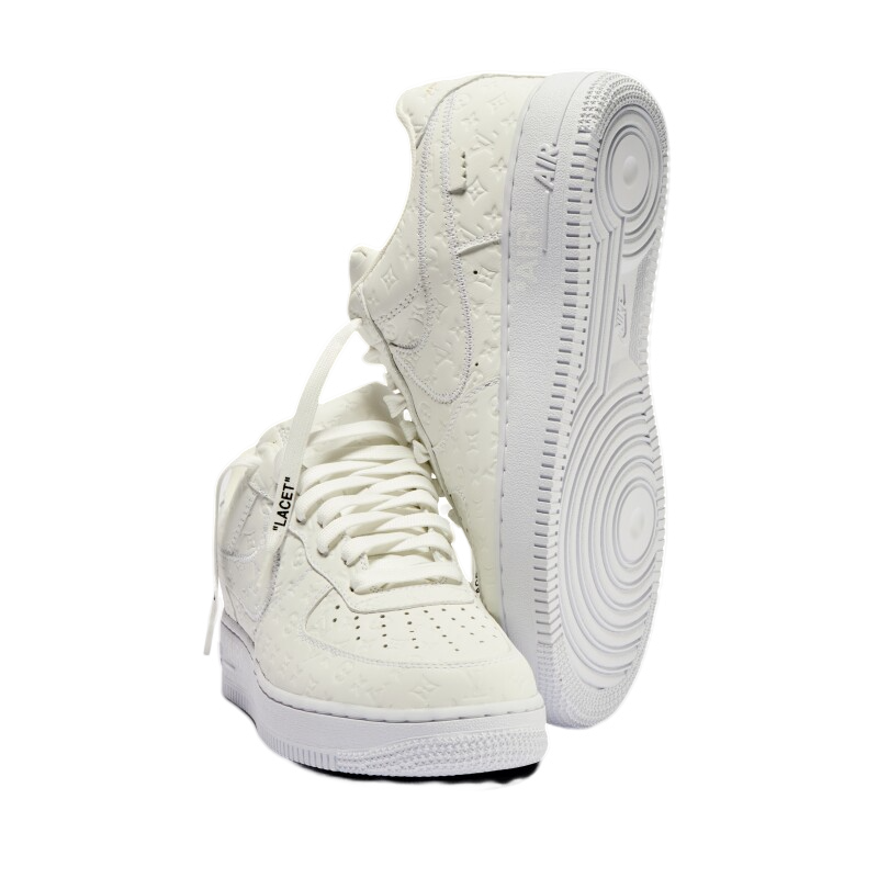 LV x Nike Air Force 1 07 Low Brown Cream White BS6055 - 301