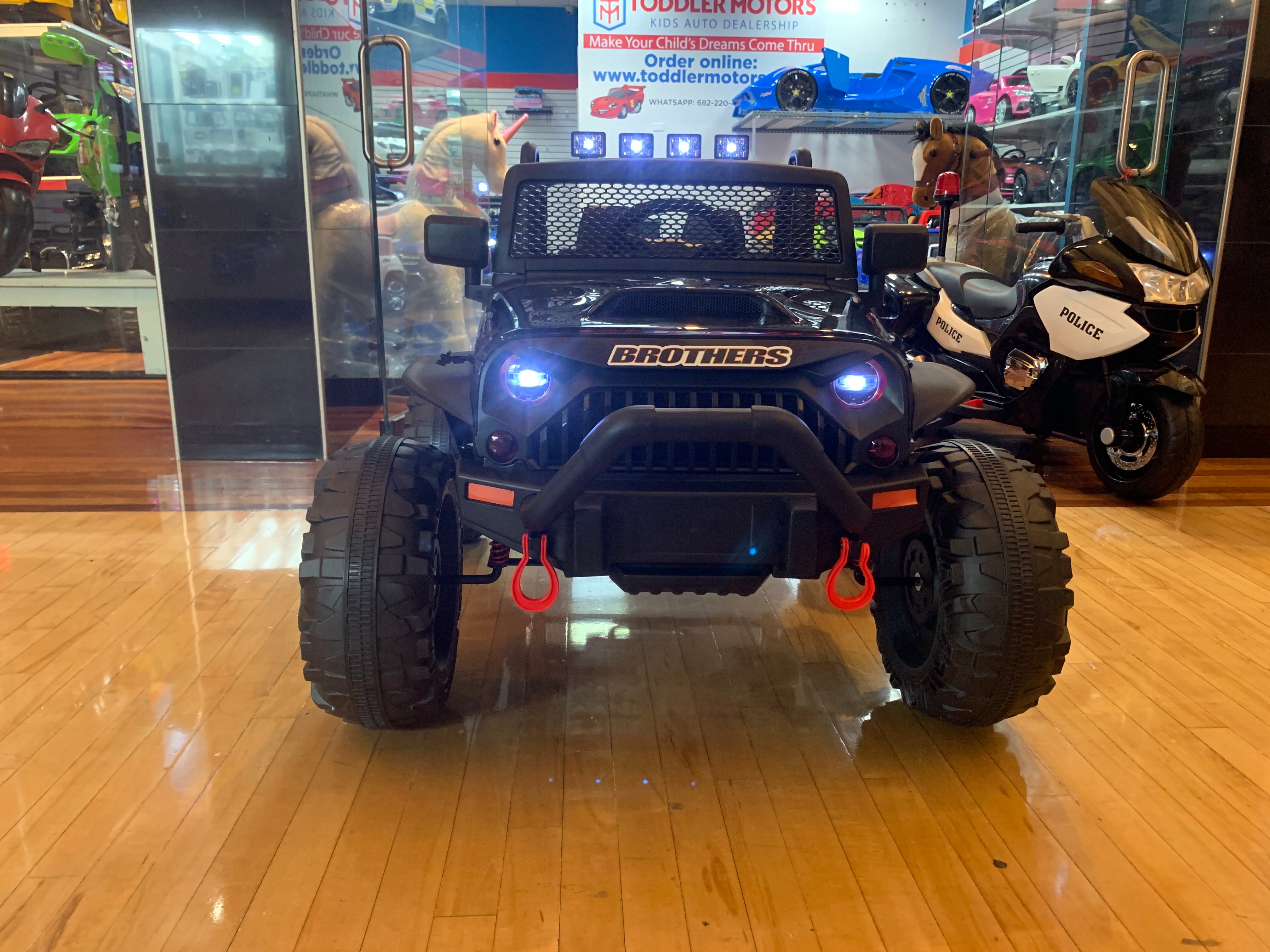 Toddler Motors 2021 Jeep Wrangler Brothers 24V