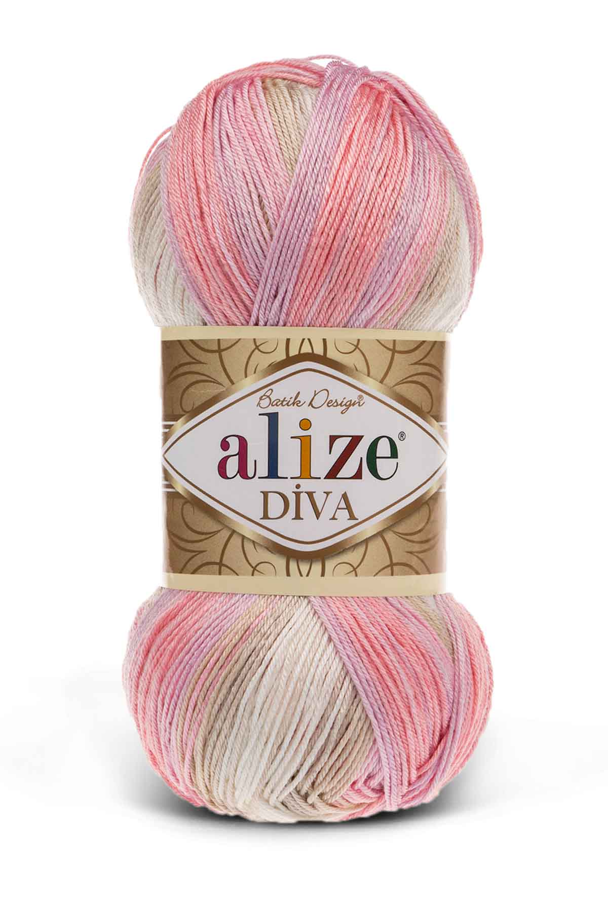 Alize Diva Batik Variegated Yarn