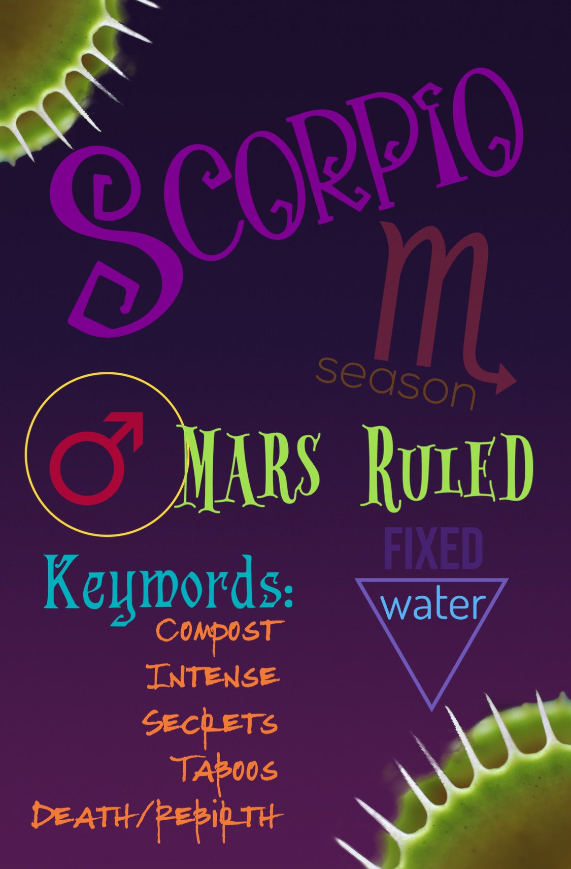 Rave Astrology: Scorpio Szn