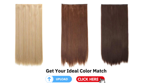 hair extensions color match