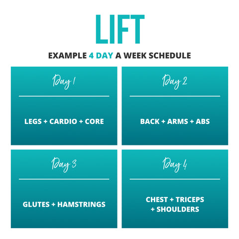 Lift Program Schedule 1
