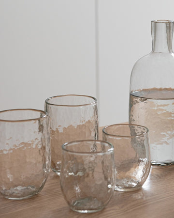 big handmade double walled mug - borosilicate glass – Ezu Studio