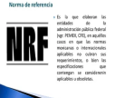 NRF (Normas de referencia)