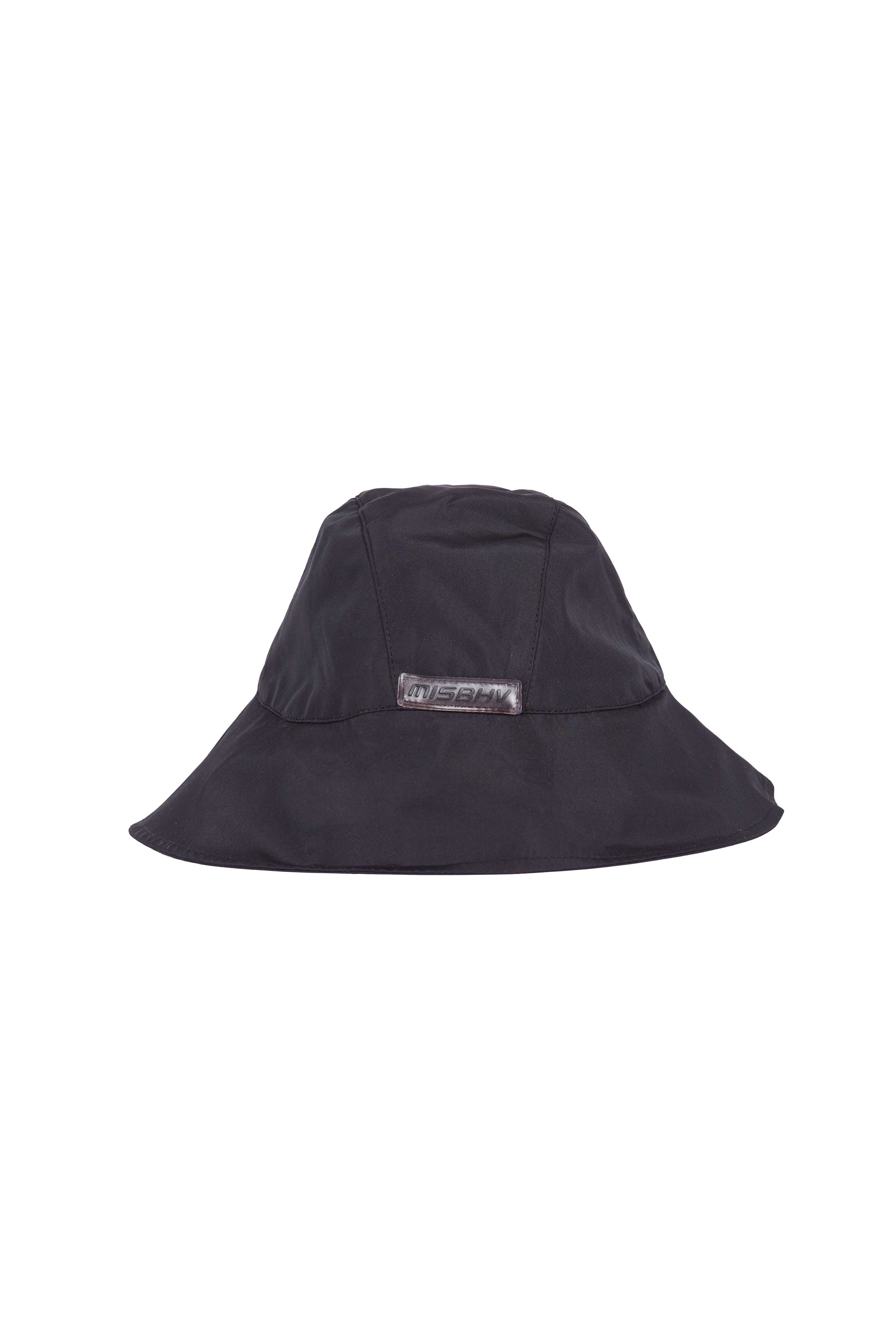 MISBHV: Black Sherpa Monogram Bucket Hat