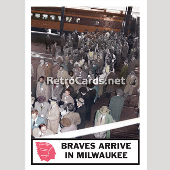 1953J Johnston Cookie Milwaukee Braves RetroCard Set – RetroCards